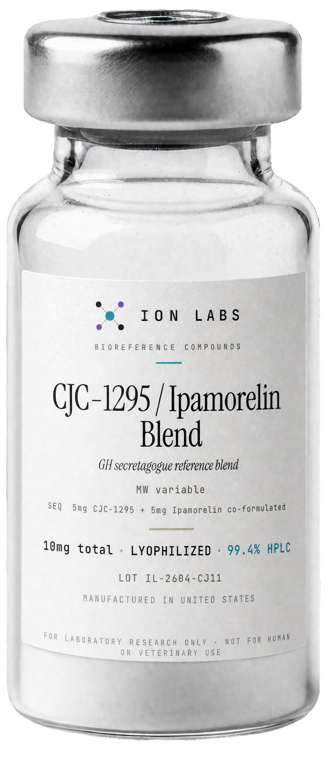 CJC-1295 / Ipamorelin Blend reference vial