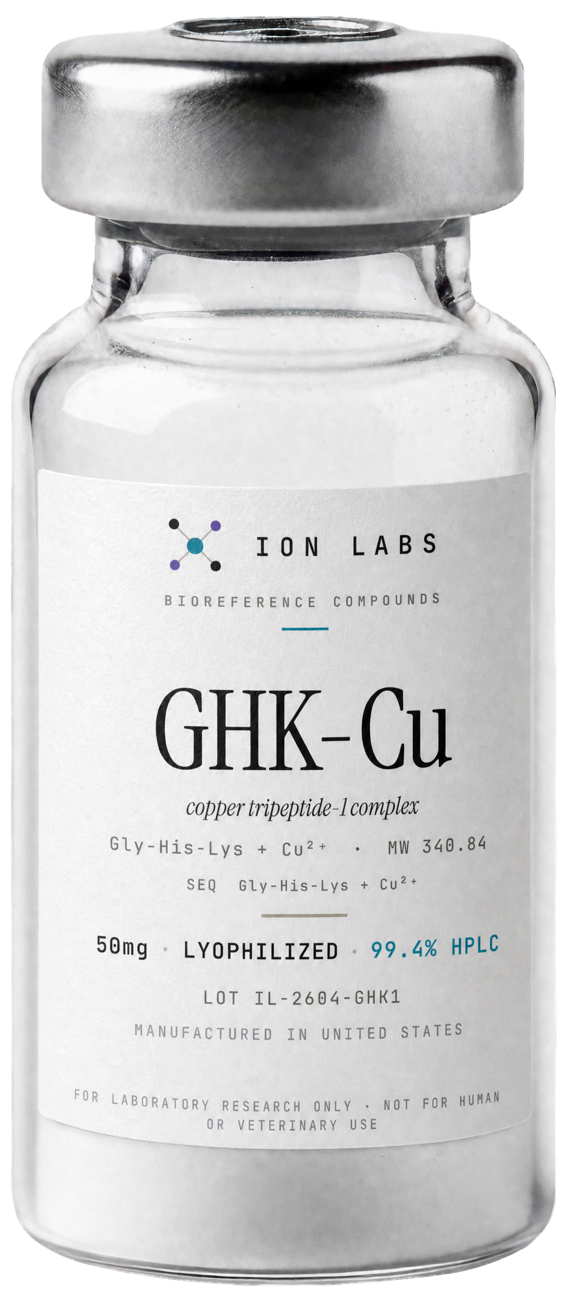 GHK-Cu reference vial