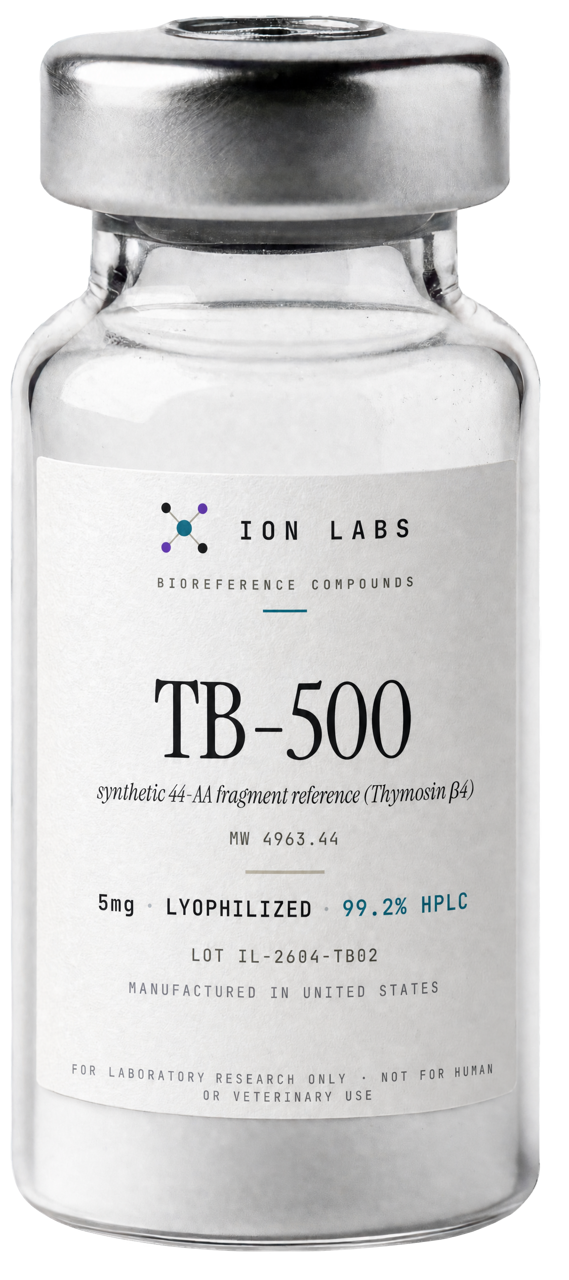 TB-500 reference vial